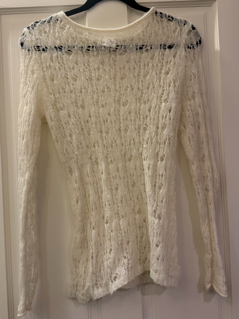 Open-Knit Lightweight Sweater
